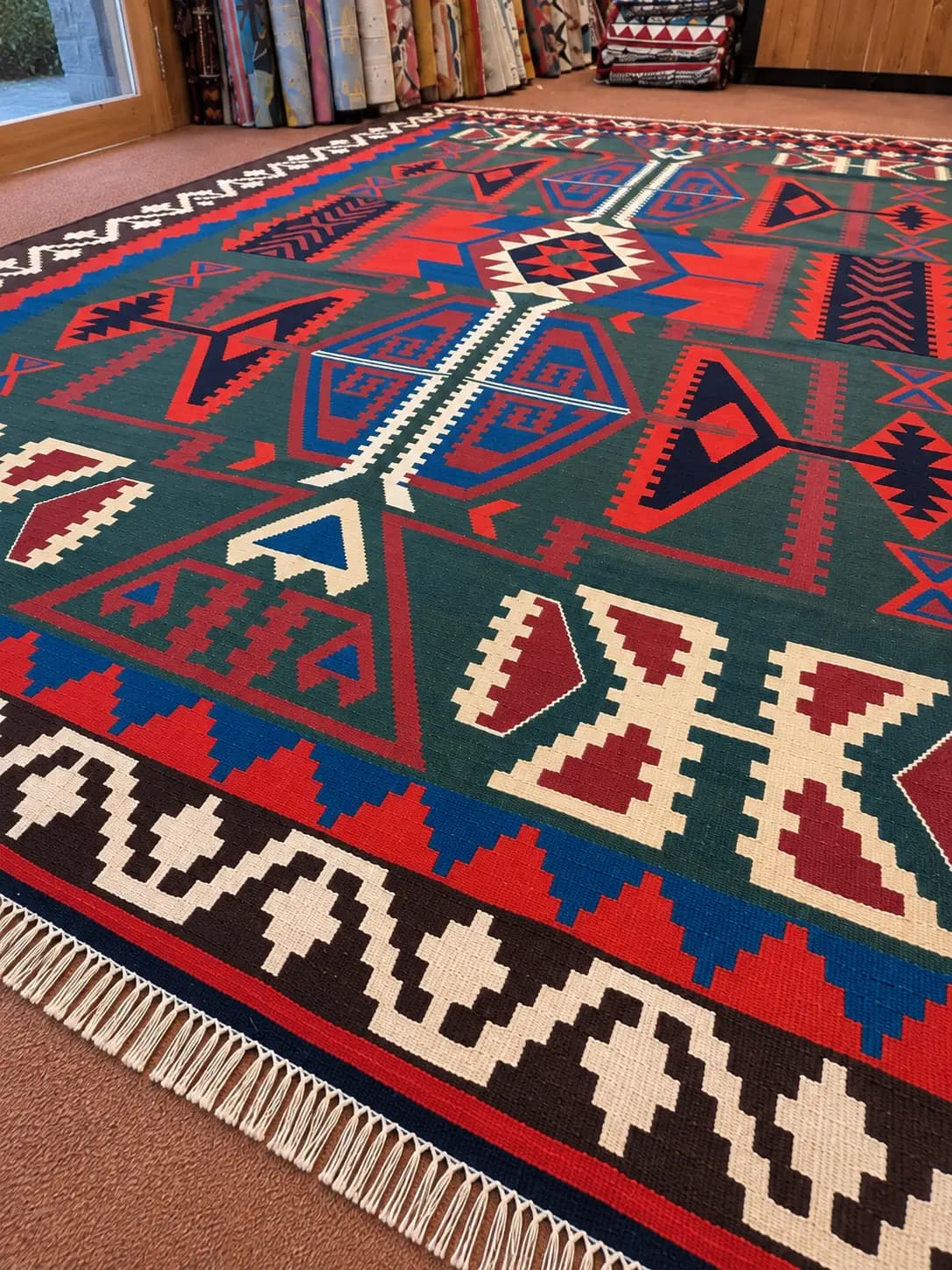 Afghan Kilim Geomatric